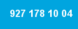 927 178 10 04